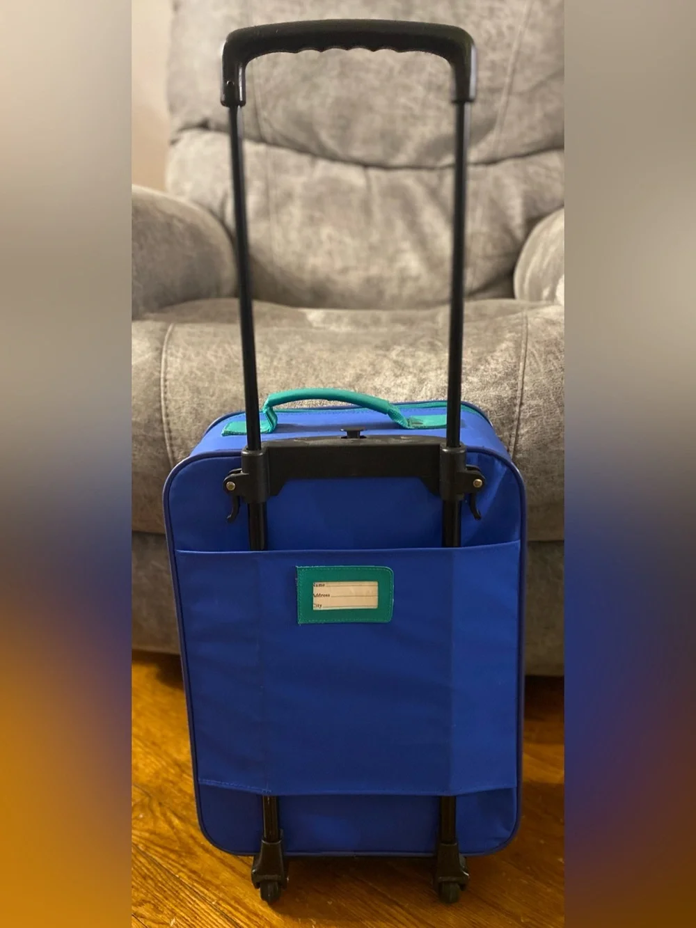 Going to Grandma’s Vintage Roller Suitcase by Mercury Luggage